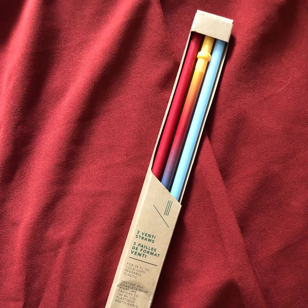 Starbucks Venti Straws